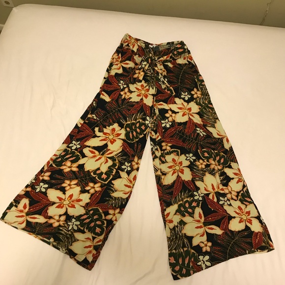 Patrons of peace Hawaiian paper bag pants - Picture 1 of 8